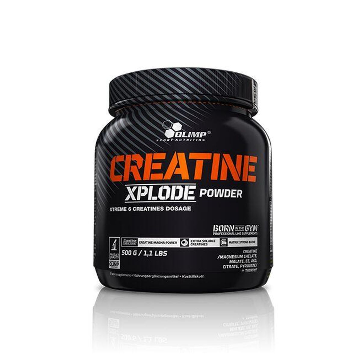 Creatine Xplode 500 gram - 3 smaker