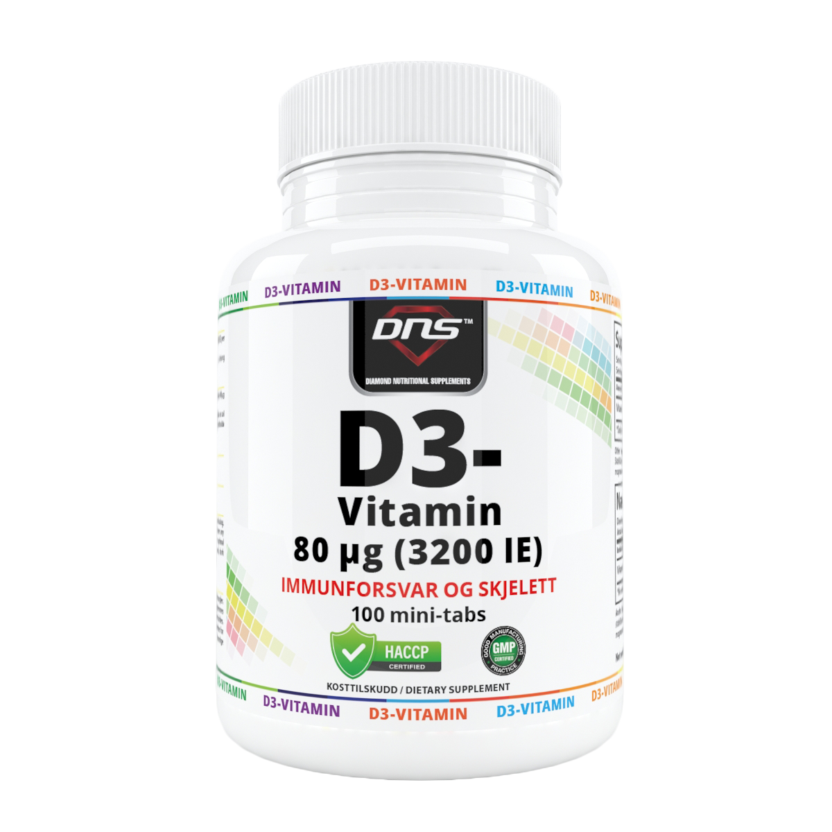 D3-Vitamin 80µg - 100 tabs