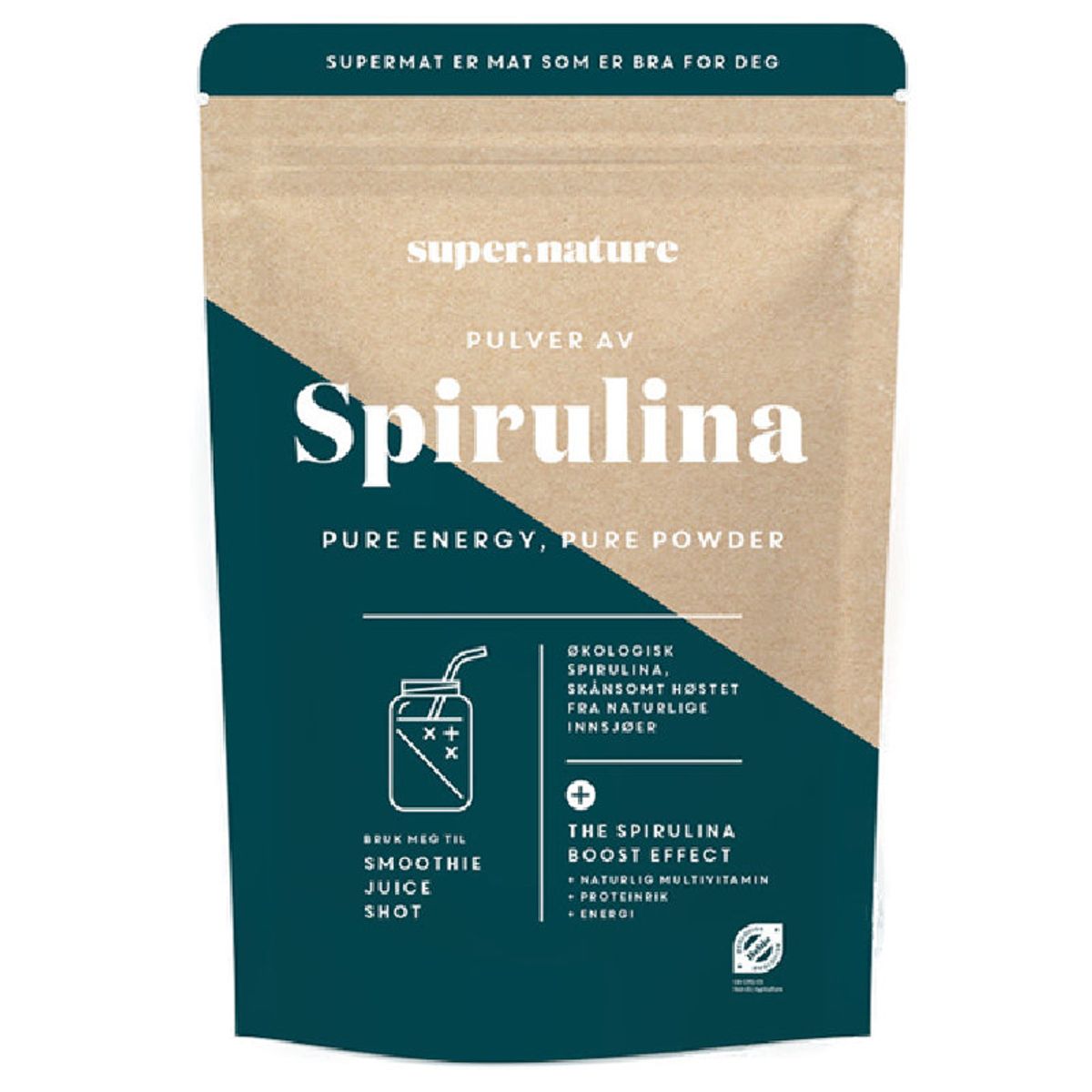 Spirulina Pulver Økologisk 150 gram