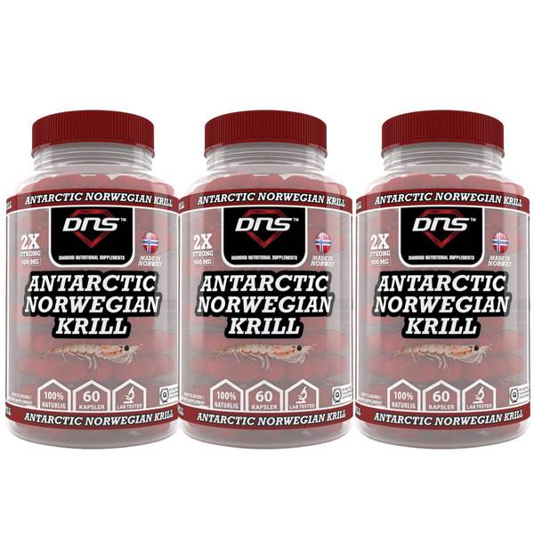 Hovedbilde 3-pack Antarctic Norwegian Krill Double Strength ...