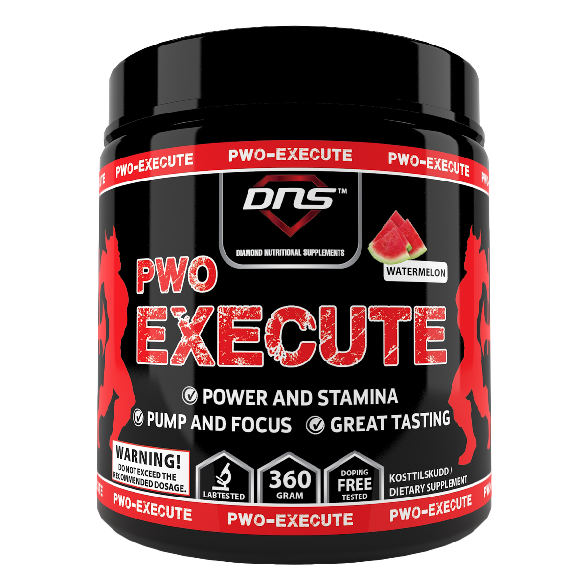 EXECUTE PWO - 360 g - 3 smaker